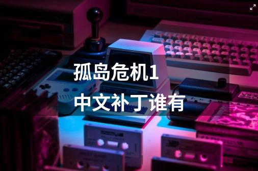 孤岛危机1 中文补丁谁有-第1张-游戏信息-龙启网