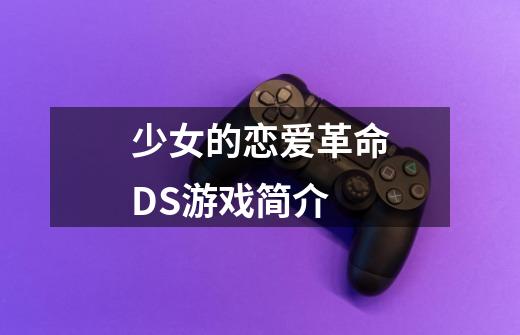少女的恋爱革命DS游戏简介-第1张-游戏信息-龙启网