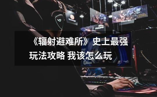 《辐射避难所》史上最强玩法攻略 我该怎么玩-第1张-游戏信息-龙启网