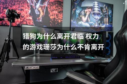 猎狗为什么离开君临 权力的游戏珊莎为什么不肯离开-第1张-游戏信息-龙启网