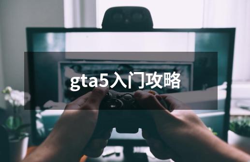 gta5入门攻略-第1张-游戏信息-龙启网