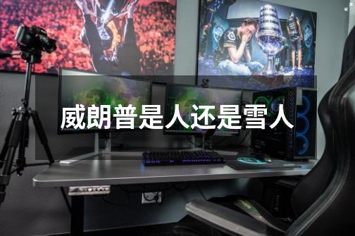 威朗普是人还是雪人-第1张-游戏信息-龙启网