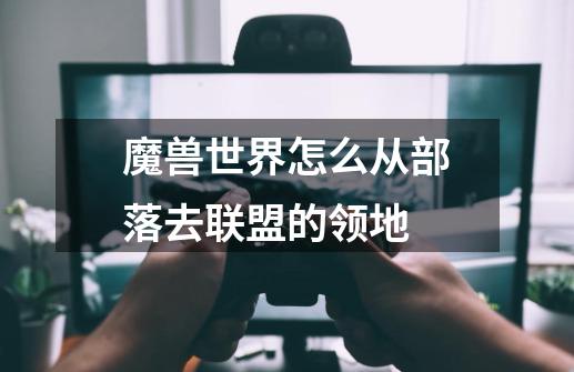 魔兽世界怎么从部落去联盟的领地-第1张-游戏信息-龙启网