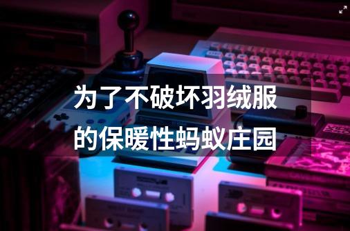为了不破坏羽绒服的保暖性蚂蚁庄园-第1张-游戏信息-龙启网