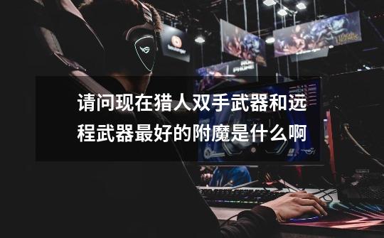 请问现在猎人双手武器和远程武器最好的附魔是什么啊-第1张-游戏信息-龙启网