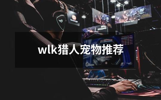 wlk猎人宠物推荐-第1张-游戏信息-龙启网