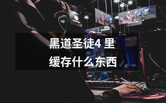 黑道圣徒4 里缓存什么东西-第1张-游戏信息-龙启网