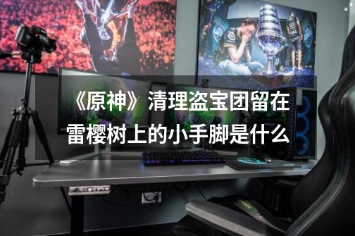 《原神》清理盗宝团留在雷樱树上的小手脚是什么-第1张-游戏信息-龙启网