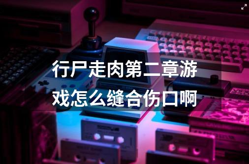 行尸走肉第二章游戏怎么缝合伤口啊-第1张-游戏信息-龙启网