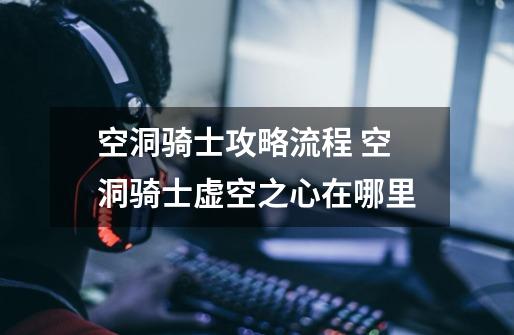 空洞骑士攻略流程 空洞骑士虚空之心在哪里-第1张-游戏信息-龙启网