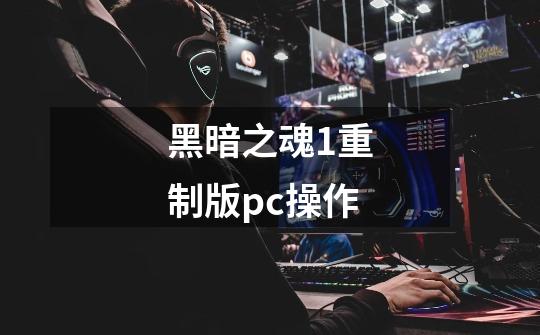 黑暗之魂1重制版pc操作-第1张-游戏信息-龙启网