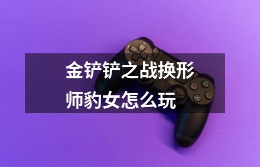 金铲铲之战换形师豹女怎么玩-第1张-游戏信息-龙启网