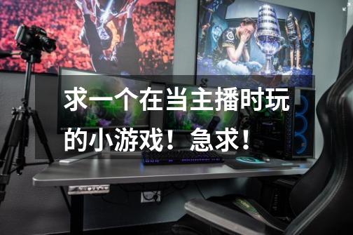 求一个在当主播时玩的小游戏！急求！-第1张-游戏信息-龙启网