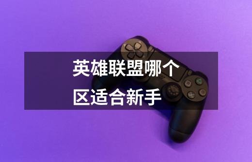 英雄联盟哪个区适合新手-第1张-游戏信息-龙启网