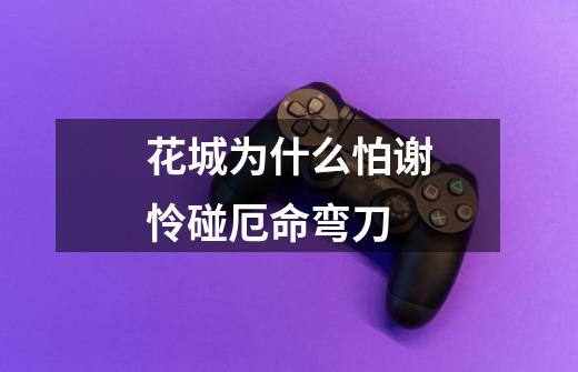 花城为什么怕谢怜碰厄命弯刀-第1张-游戏信息-龙启网