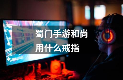 蜀门手游和尚用什么戒指-第1张-游戏信息-龙启网