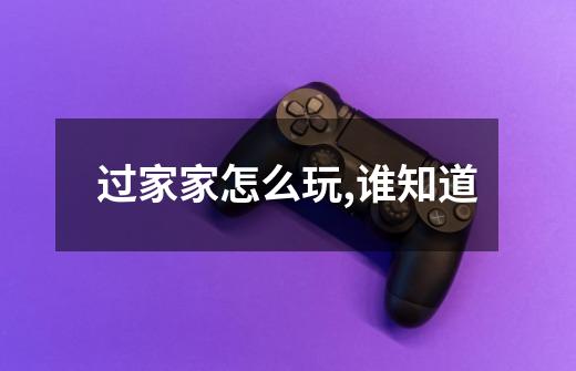 过家家怎么玩,谁知道-第1张-游戏信息-龙启网