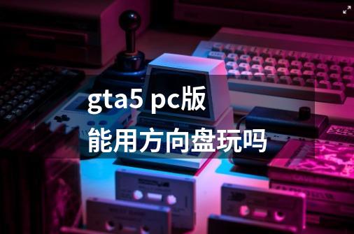 gta5 pc版能用方向盘玩吗-第1张-游戏信息-龙启网