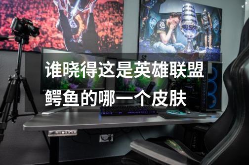 谁晓得这是英雄联盟鳄鱼的哪一个皮肤-第1张-游戏信息-龙启网