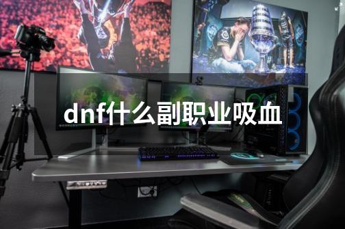 dnf什么副职业吸血-第1张-游戏信息-龙启网