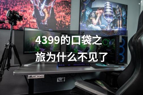 4399的口袋之旅为什么不见了-第1张-游戏信息-龙启网