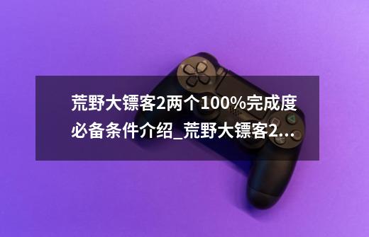 荒野大镖客2两个100%完成度必备条件介绍_荒野大镖客2两个100%完成度必备条件是什么-第1张-游戏信息-龙启网