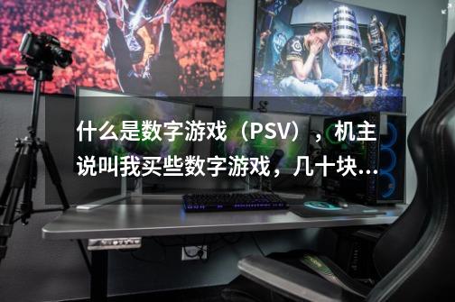 什么是数字游戏（PSV），机主说叫我买些数字游戏，几十块一个。-第1张-游戏信息-龙启网