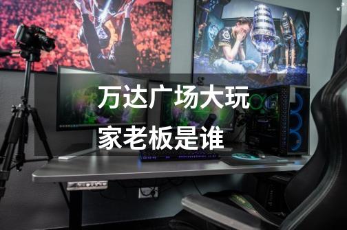 万达广场大玩家老板是谁-第1张-游戏信息-龙启网