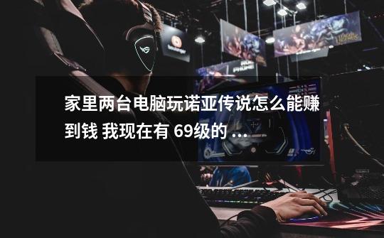 家里两台电脑玩诺亚传说怎么能赚到钱 我现在有 69级的 20个号 求 高手指导-第1张-游戏信息-龙启网