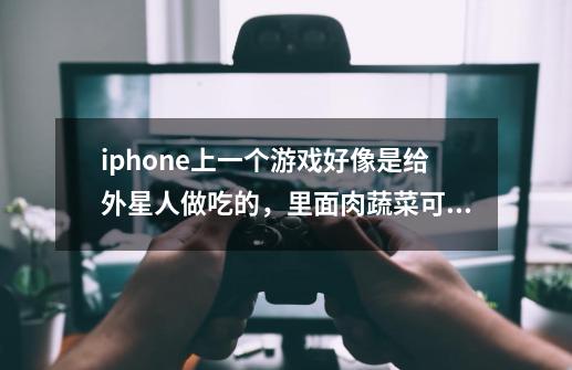 iphone上一个游戏好像是给外星人做吃的，里面肉蔬菜可以切煮榨汁什么的，名字是英文的，图标是一个外星人-第1张-游戏信息-龙启网