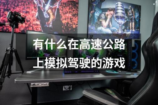 有什么在高速公路上模拟驾驶的游戏-第1张-游戏信息-龙启网