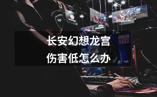 长安幻想龙宫伤害低怎么办-第1张-游戏信息-龙启网