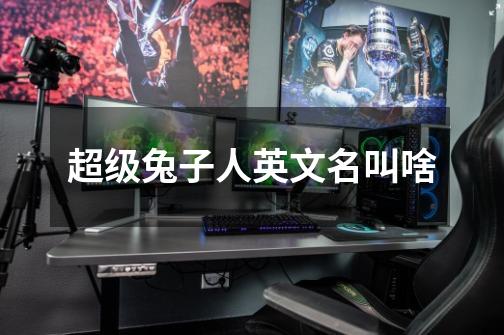 超级兔子人英文名叫啥-第1张-游戏信息-龙启网