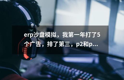 erp沙盘模拟,我第一年打了5个广告,排了第三,p2和p3第一期就开了,市场也全开了,可生产线忘换-第1张-游戏信息-龙启网