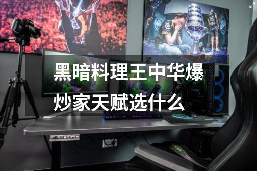 黑暗料理王中华爆炒家天赋选什么-第1张-游戏信息-龙启网