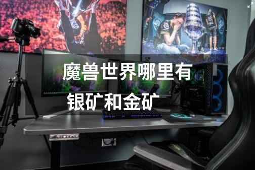 魔兽世界哪里有 银矿和金矿-第1张-游戏信息-龙启网