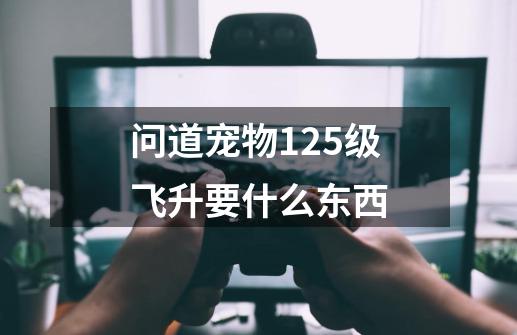 问道宠物125级飞升要什么东西-第1张-游戏信息-龙启网