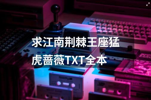 求江南荆棘王座猛虎蔷薇TXT全本-第1张-游戏信息-龙启网